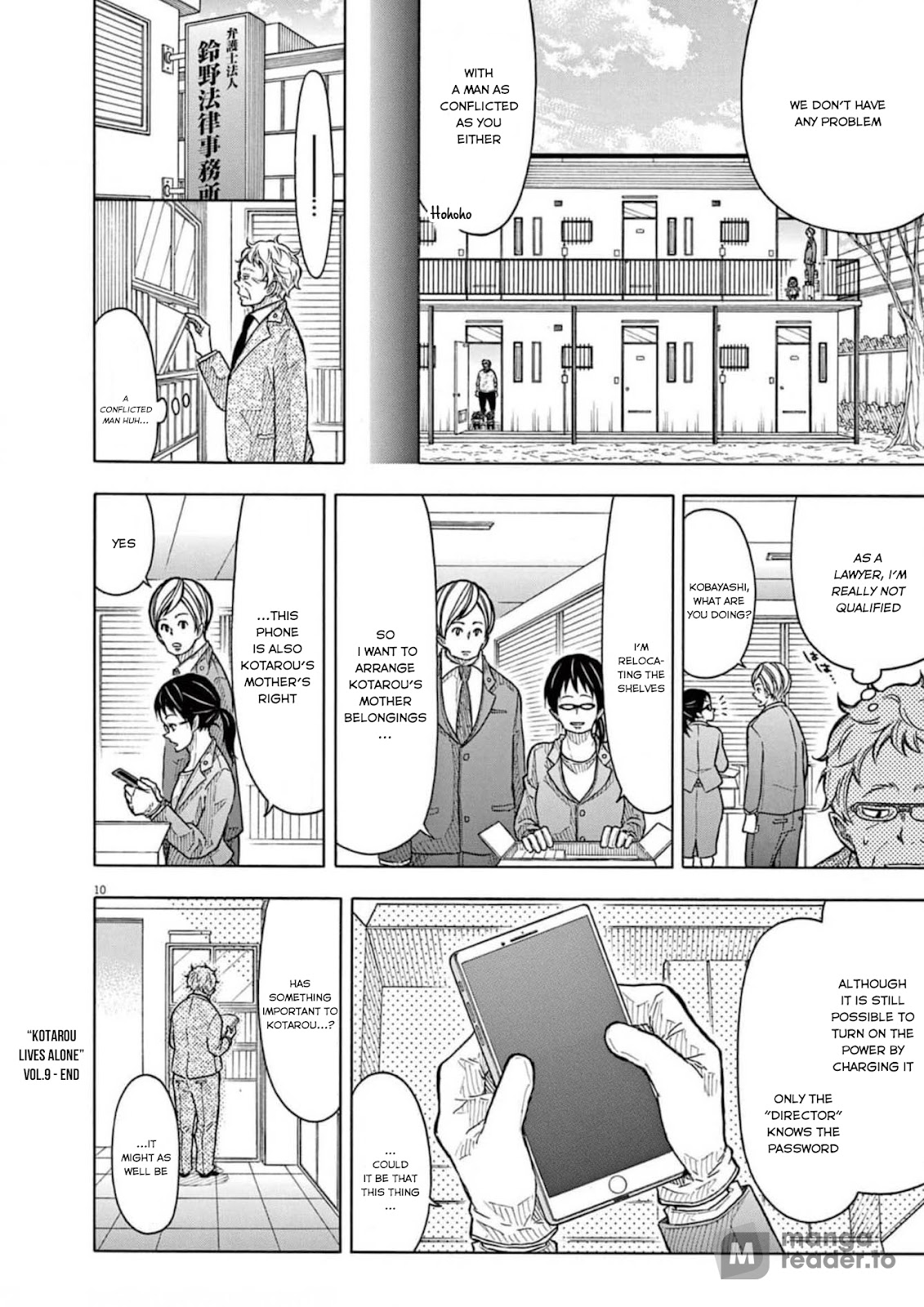 Kotaro Lives Alone, Chapter 154 image 010